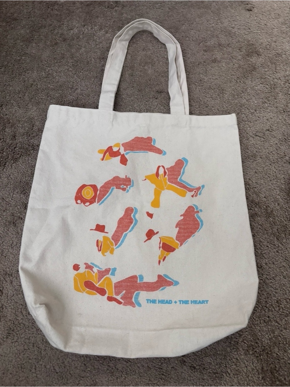 The Head & the Heart Canvas Tote